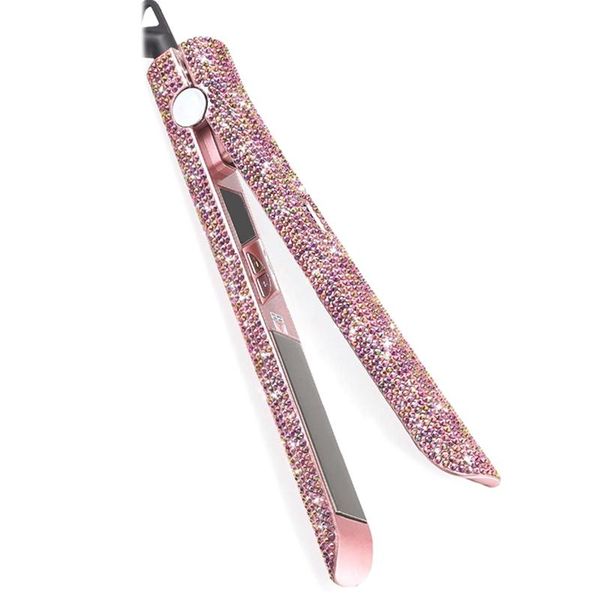 hair clippers straightener flat iron hand made crystal diamond with lcd display sparkling rhinestones titanium plate iron-eu plug
hair clippers straightener flat iron hand made crystal diamond with lcd display sparkling rhinestones titanium plate iron-eu plug