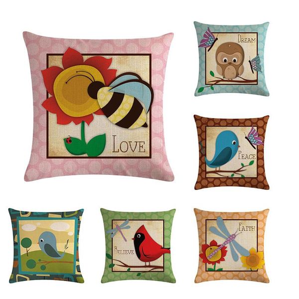 cushion/decorative pillow kindergarten sofa cushion cover cartoon animal pillowcase bird linen children teaching
cushion/decorative pillow kindergarten sofa cushion cover cartoon animal pillowcase bird linen children teaching