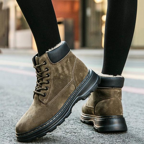 boots 2021 women winter snow warm flat plus size platform lace up ladies women's shoes flock fur suede ankle female, Black
boots 2021 women winter snow warm flat plus size platform lace up ladies women's shoes flock fur suede ankle female, Black