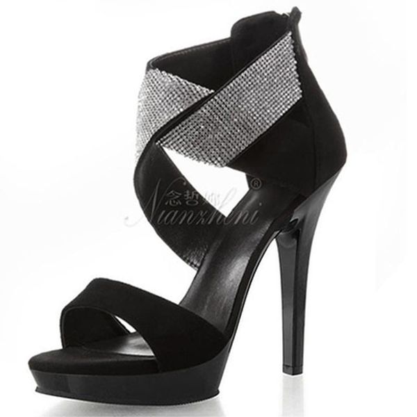 mclubgirl 15cm heels color block round suede low open toe ultra-fine high heel waterproof platform sandals for women lyp, Black
mclubgirl 15cm heels color block round suede low open toe ultra-fine high heel waterproof platform sandals for women lyp, Black