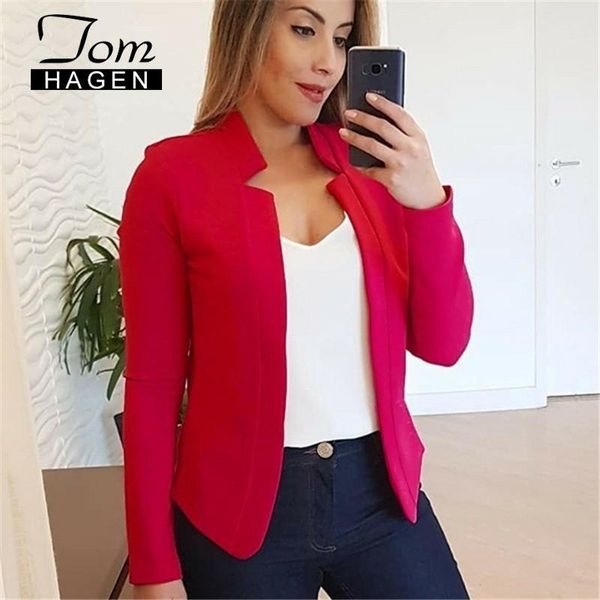 tom hagen winter women blazers and jackets plus size black cardigan jacket warm suit office elegant vintage cape blazer femme women's s, White;black
tom hagen winter women blazers and jackets plus size black cardigan jacket warm suit office elegant vintage cape blazer femme women's s, White;black