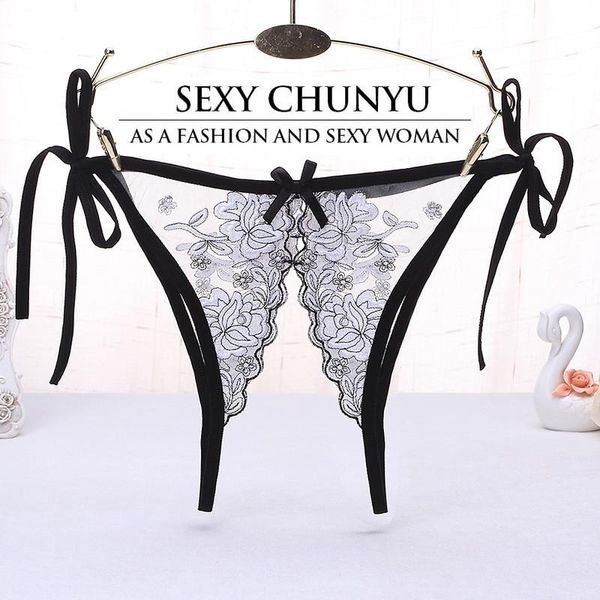 women's panties low-rise women thongs crotchless lace transparent underwear seamless g-string underpants soft female lingerie, Black;pink
women's panties low-rise women thongs crotchless lace transparent underwear seamless g-string underpants soft female lingerie, Black;pink