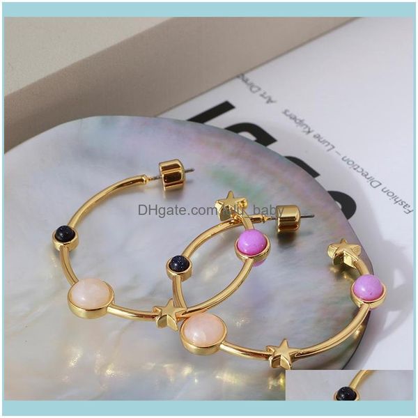 jewelrydiameter 4.0 cm women hoop earrings fashion gold color metal with star and colorful stone statement jewelry & hie drop delivery 2021, Golden;silver
jewelrydiameter 4.0 cm women hoop earrings fashion gold color metal with star and colorful stone statement jewelry & hie drop delivery 2021, Golden;silver