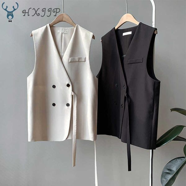 autumn women's short office lady casual blazer vest women black slim ladies fashion elegant sleeveless outerwear coats 210607, White
autumn women's short office lady casual blazer vest women black slim ladies fashion elegant sleeveless outerwear coats 210607, White