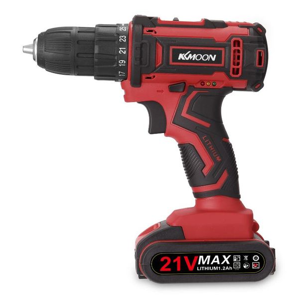 kkmoon 2-in-1 cordless electric screwdriver 21v drill wireless hand drills brush motor home diy power tools professiona
kkmoon 2-in-1 cordless electric screwdriver 21v drill wireless hand drills brush motor home diy power tools professiona