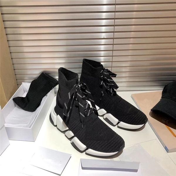 2021 trendy fashion lace-up casual couple shoes, special soles, knitted elements, comfortable and breathable, size 34-45, Black
2021 trendy fashion lace-up casual couple shoes, special soles, knitted elements, comfortable and breathable, size 34-45, Black