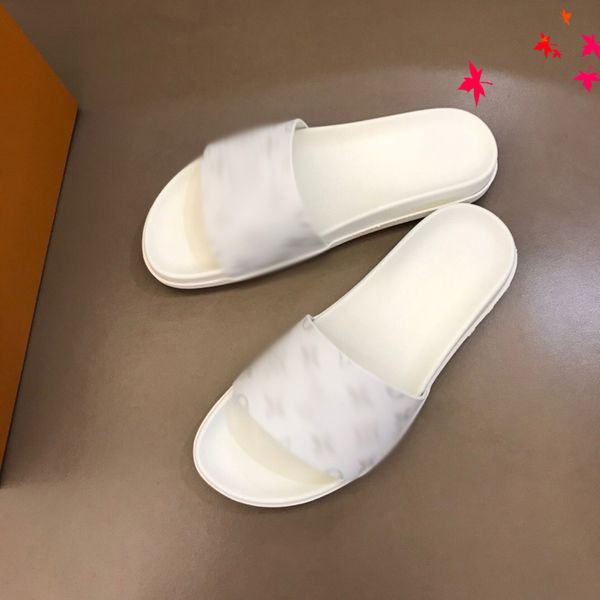 2021 slipper designer slide summer sandals fashion men beach indoor flat flip flops leather luxurys shoes mens slippers with box size 39-45, Black
2021 slipper designer slide summer sandals fashion men beach indoor flat flip flops leather luxurys shoes mens slippers with box size 39-45, Black