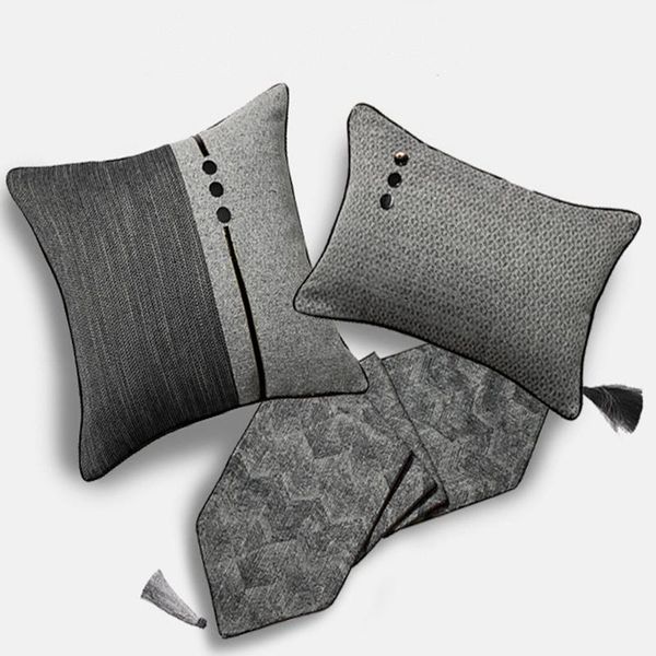 chinese style geometric gray patchwork jacquard cushion cover living room home office car decor sofa waist throw pillowcase cushion/decorati
chinese style geometric gray patchwork jacquard cushion cover living room home office car decor sofa waist throw pillowcase cushion/decorati
