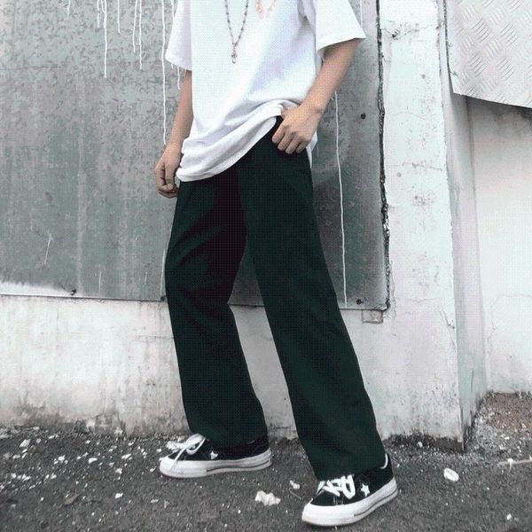 mazefeng 2021 casual summer fashion women pants wide leg harajuku loose cool pant high waisted vintage for women's & capris, Black;white
mazefeng 2021 casual summer fashion women pants wide leg harajuku loose cool pant high waisted vintage for women's & capris, Black;white