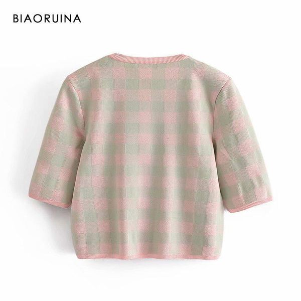 women's single breasted plaid short sweet knitted cardigan round neck female spring casual comfortable sweater knits & tees, White
women's single breasted plaid short sweet knitted cardigan round neck female spring casual comfortable sweater knits & tees, White