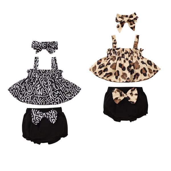 summer 0-12m infant baby girl 3pcs set leopard/letters print spaghetti straps sleeveless bow shorts+headband clothing sets, White
summer 0-12m infant baby girl 3pcs set leopard/letters print spaghetti straps sleeveless bow shorts+headband clothing sets, White