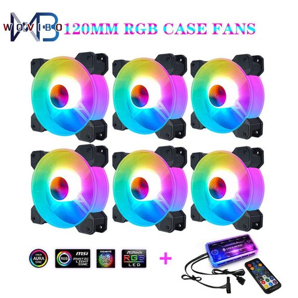 coolmoon 120mm cooling fan rgb ventilador cooler 6pin mute pc for computer case chassis diy adjust 5v fans & coolings
coolmoon 120mm cooling fan rgb ventilador cooler 6pin mute pc for computer case chassis diy adjust 5v fans & coolings