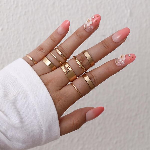 wedding rings lost lady -selling creative ring style five-pointed star dinosaur airplane aing fashion light luxury alloy jewelry, Slivery;golden
wedding rings lost lady -selling creative ring style five-pointed star dinosaur airplane aing fashion light luxury alloy jewelry, Slivery;golden