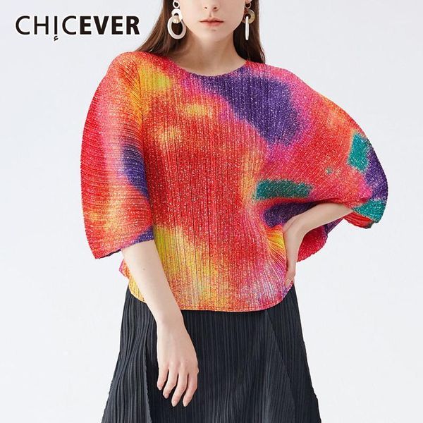 women's t-shirt chicever print t shirt for women o neck three quarter sleeve loose hit color oversized high street shirts female 2021 c, White
women's t-shirt chicever print t shirt for women o neck three quarter sleeve loose hit color oversized high street shirts female 2021 c, White