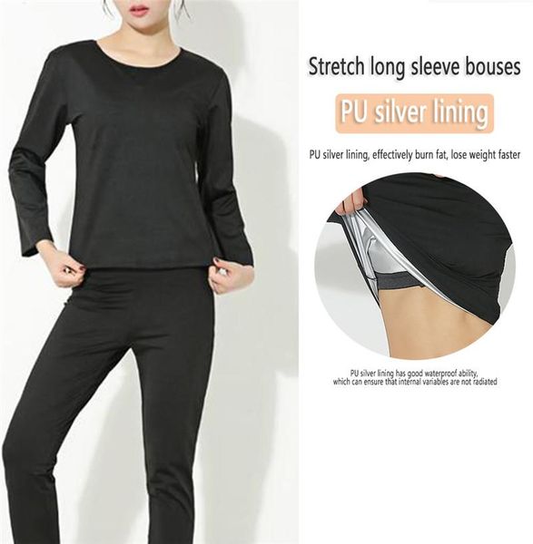 women's shapers mixinlim fitness sweat to lose weight shirt long-sleeved slim slimming shapewear sport plus size woman control body sha, Black;white
women's shapers mixinlim fitness sweat to lose weight shirt long-sleeved slim slimming shapewear sport plus size woman control body sha, Black;white