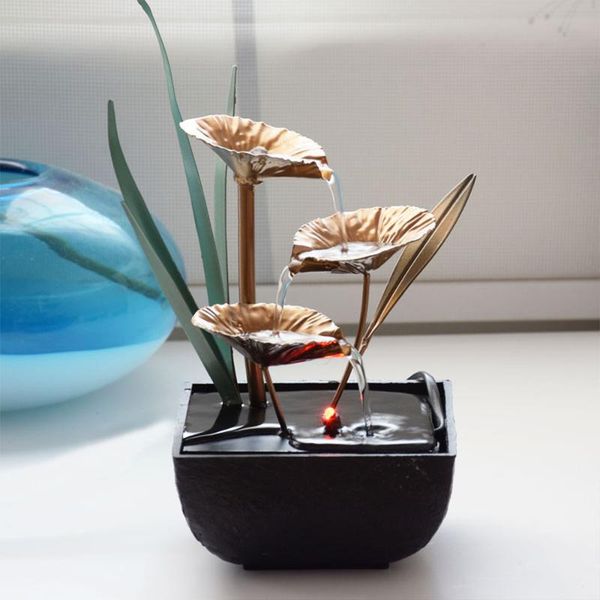 novelty items indoor water fountain simulation resin lily pad with automatic pump compact flowing tabledecoration for office g10
novelty items indoor water fountain simulation resin lily pad with automatic pump compact flowing tabledecoration for office g10