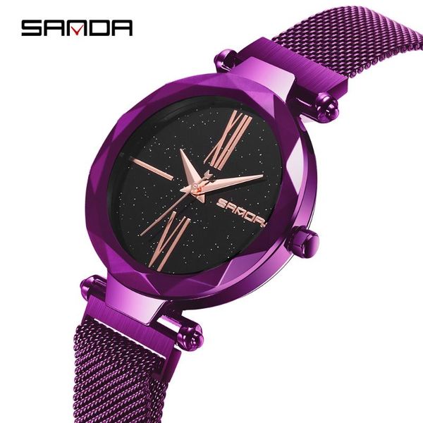 wristwatches original brand lady fashion watches charm stainless steel bracelet quartz waterproof sanda 253 luxury women, Slivery;brown
wristwatches original brand lady fashion watches charm stainless steel bracelet quartz waterproof sanda 253 luxury women, Slivery;brown
