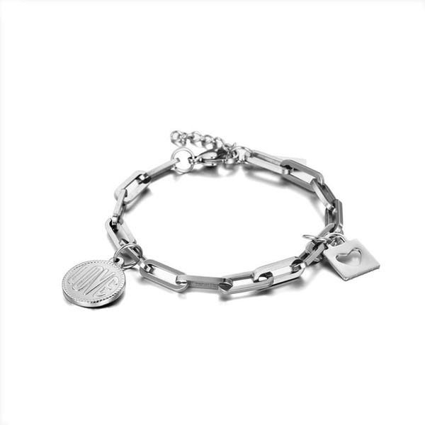 link, chain choker fashion stainless steel bracelet women hip-hop gothic punk cuban bangle jewelry gifts, Black
link, chain choker fashion stainless steel bracelet women hip-hop gothic punk cuban bangle jewelry gifts, Black
