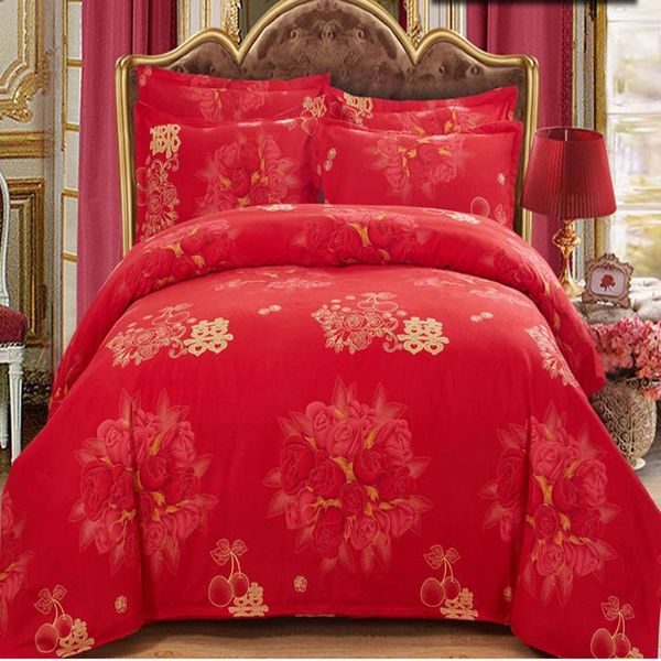 bedding sets rose marry bedclothes full polyester 4pcs set duvet cover pillowcase flat sheet home textiles bedroom bedspreads
bedding sets rose marry bedclothes full polyester 4pcs set duvet cover pillowcase flat sheet home textiles bedroom bedspreads