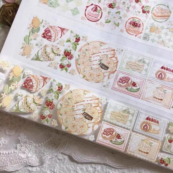 gift wrap sweet tea and cake washi tape for card making journal diy scrapbooking decorative sticker
gift wrap sweet tea and cake washi tape for card making journal diy scrapbooking decorative sticker