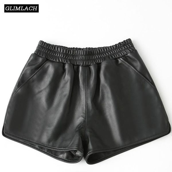 genuine leather wide leg shorts women 100% sheepskin real casual ladies loose high waist black women's, White;black
genuine leather wide leg shorts women 100% sheepskin real casual ladies loose high waist black women's, White;black