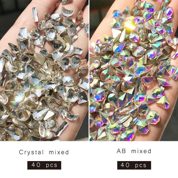 nail art decorations colorful 20/80pcs crystals diamond stone strass ab glass rhinestones for 3d nails supplies jewelry, Silver;gold
nail art decorations colorful 20/80pcs crystals diamond stone strass ab glass rhinestones for 3d nails supplies jewelry, Silver;gold