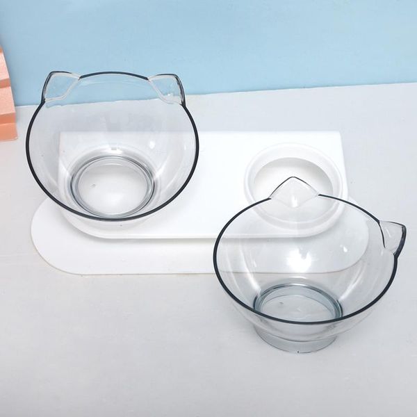 cat bowls & feeders double bowl little dog transparent material non-slip food with protection cervical supply
cat bowls & feeders double bowl little dog transparent material non-slip food with protection cervical supply