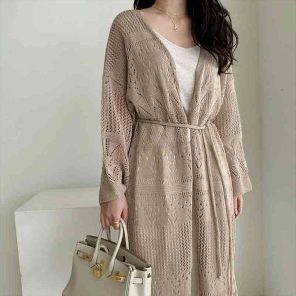 spring autumn womens korean lace sweater up fashionable minimalist cutout casual long cardigans swc2085, White;black
spring autumn womens korean lace sweater up fashionable minimalist cutout casual long cardigans swc2085, White;black