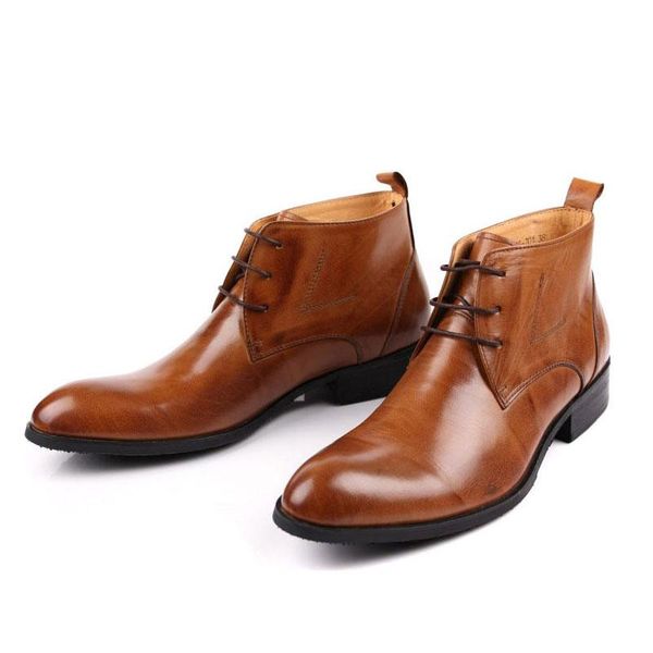 boots winter men italian brand office work dress shoes lace up business party formal ankle male genuine leather wedding footwear, Black
boots winter men italian brand office work dress shoes lace up business party formal ankle male genuine leather wedding footwear, Black