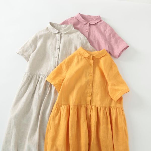 casual dresses thin age reducing baby collar short sleeve dress summer cotton women's commuting shirt long 237, Black;gray
casual dresses thin age reducing baby collar short sleeve dress summer cotton women's commuting shirt long 237, Black;gray