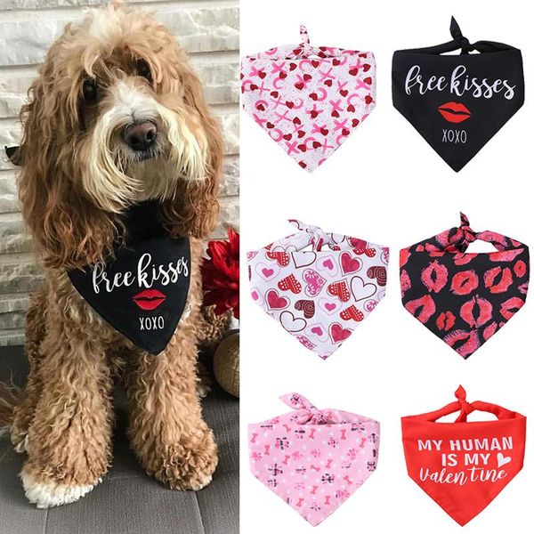 valentine's day pet dog bandana triangle scarf lovely print mascotas accessories for small medium dogs york terrier puppy bibs apparel
valentine's day pet dog bandana triangle scarf lovely print mascotas accessories for small medium dogs york terrier puppy bibs apparel