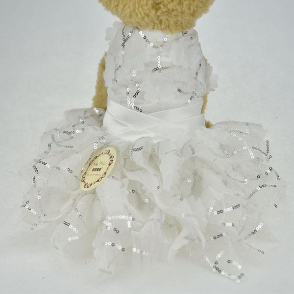 dog apparel bling white lace puppy luxury dress pet cat tutu skirt princess wedding chihuahua clothes bride costume
dog apparel bling white lace puppy luxury dress pet cat tutu skirt princess wedding chihuahua clothes bride costume