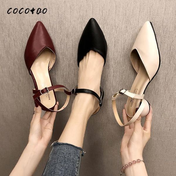spring and summer retro thick with ins mary jane chic korean version of the red shoes fairy style baotou single women sandals, Black
spring and summer retro thick with ins mary jane chic korean version of the red shoes fairy style baotou single women sandals, Black