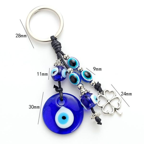keychains grapes fashion evil eye keychain alloy clover shape car keyring jewelry pendant with bule bead accessories wholesale, Silver
keychains grapes fashion evil eye keychain alloy clover shape car keyring jewelry pendant with bule bead accessories wholesale, Silver