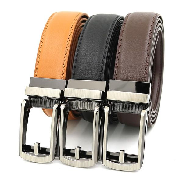 belts fashion brand belt business trousers luxury strap designer cowskin automatic buckle genuine leather men, Black;brown
belts fashion brand belt business trousers luxury strap designer cowskin automatic buckle genuine leather men, Black;brown