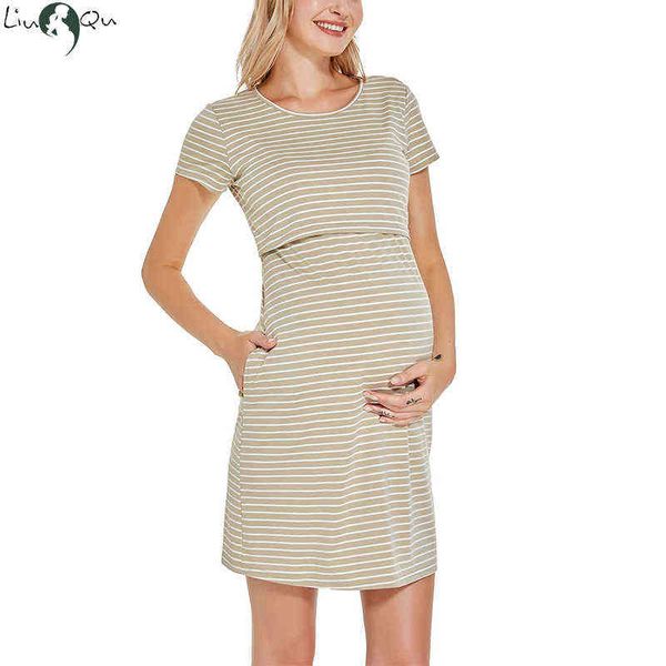womens maternity dresses short sleeve striped casual pregnancy breastfeeding dress pgraphy clothes knee length for baby show g220309, White
womens maternity dresses short sleeve striped casual pregnancy breastfeeding dress pgraphy clothes knee length for baby show g220309, White