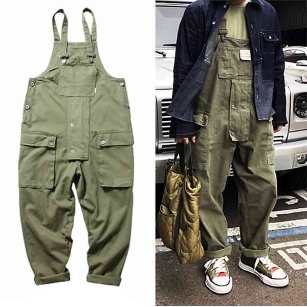 men's multi-pocket bib overalls hip hop streetwear cargo work pants jumpsuits casual loose for 210715, Black
men's multi-pocket bib overalls hip hop streetwear cargo work pants jumpsuits casual loose for 210715, Black
