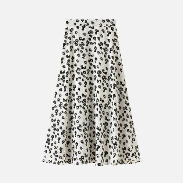skirts women's office lady high waist midi flower print casual chic chiffon skirt ladies 2021 summer fashion bottoms female, Black
skirts women's office lady high waist midi flower print casual chic chiffon skirt ladies 2021 summer fashion bottoms female, Black