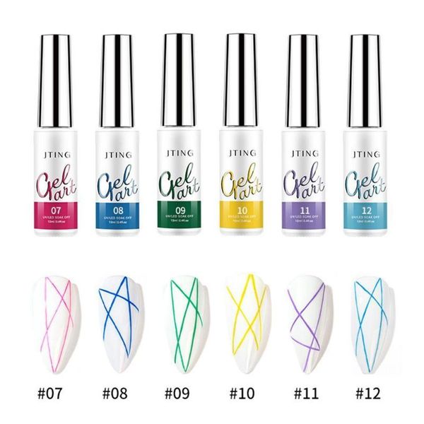 nail gel 12 colors pull line polish potherapy art liner spider for manicure diy painting, Red;pink
nail gel 12 colors pull line polish potherapy art liner spider for manicure diy painting, Red;pink
