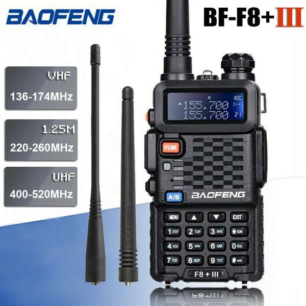 baofeng bf-f8+ iii upgrade walkie talkie 2-way radio pofung f8+ 5w u/vhf dual band outdoor long range ham transceiver
baofeng bf-f8+ iii upgrade walkie talkie 2-way radio pofung f8+ 5w u/vhf dual band outdoor long range ham transceiver