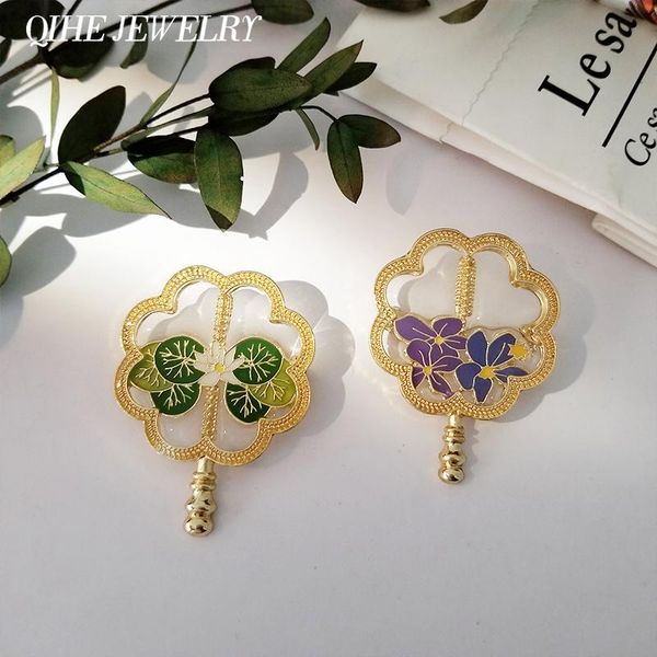 pins, brooches flower fan brooch for women metal gold color plated enamel lotus plant badges weddings office party accessories jewelry 2021, Gray
pins, brooches flower fan brooch for women metal gold color plated enamel lotus plant badges weddings office party accessories jewelry 2021, Gray