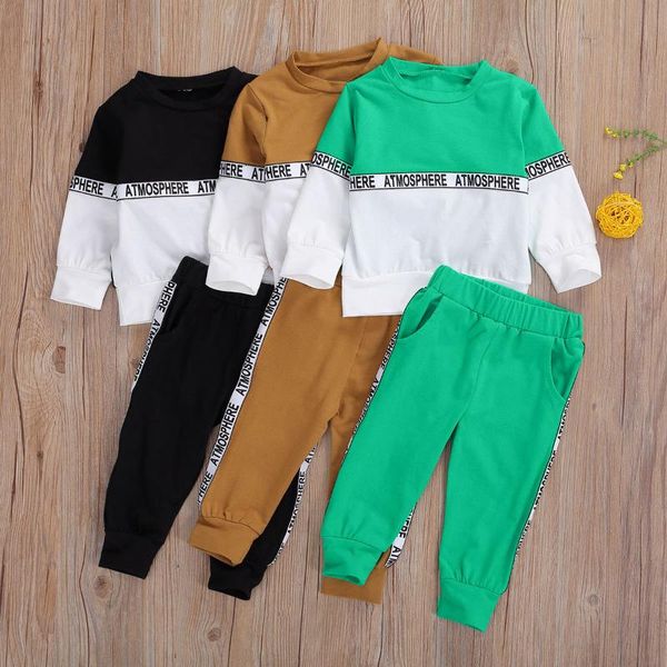clothing sets 2021 autumn spring baby boys tracksuit kids long sleeve sweatshirts pants 2pcs children infant set sport suits, White
clothing sets 2021 autumn spring baby boys tracksuit kids long sleeve sweatshirts pants 2pcs children infant set sport suits, White