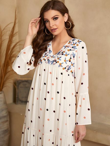 turkey india muslim dress women summer abaya duabi arab polka dots vestidos moroccon kaftan islamic clothing jilbab gown robe, Red
turkey india muslim dress women summer abaya duabi arab polka dots vestidos moroccon kaftan islamic clothing jilbab gown robe, Red