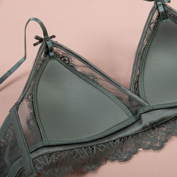 lace bralette set summer wireless brassiere underwear women set intimates lingerie feminina women lingerie bra & brief sets, Red;black
lace bralette set summer wireless brassiere underwear women set intimates lingerie feminina women lingerie bra & brief sets, Red;black