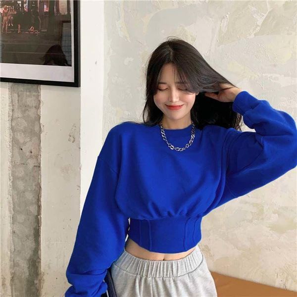 running jackets short sweatshirt women korean loose all-match high waist spring autumn ins tide sports top, Black;red
running jackets short sweatshirt women korean loose all-match high waist spring autumn ins tide sports top, Black;red