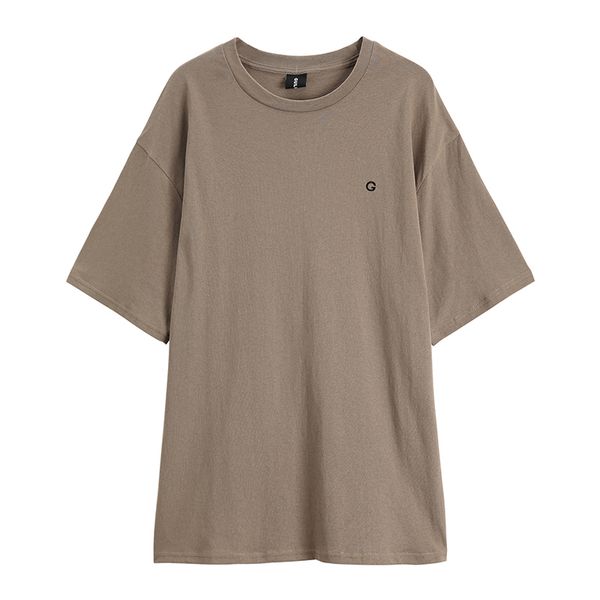 brown letter g embroidery short sleeve o neck tees t shirt casual women female b0117 210514, White
brown letter g embroidery short sleeve o neck tees t shirt casual women female b0117 210514, White