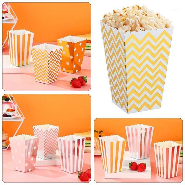storage bottles & jars 6pcs simple creative party decor popcorn boxes dot wave striped rose gold silver candy snack packaging box
storage bottles & jars 6pcs simple creative party decor popcorn boxes dot wave striped rose gold silver candy snack packaging box