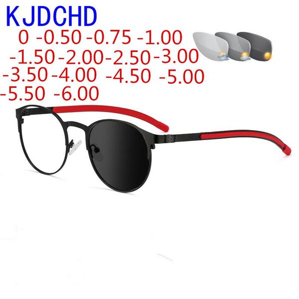 fashion sunglasses frames blue light blocking and pochromic myopia glasses finished anti-uv round prescription eyewear diopter 0 -0.50 to -6, Black
fashion sunglasses frames blue light blocking and pochromic myopia glasses finished anti-uv round prescription eyewear diopter 0 -0.50 to -6, Black