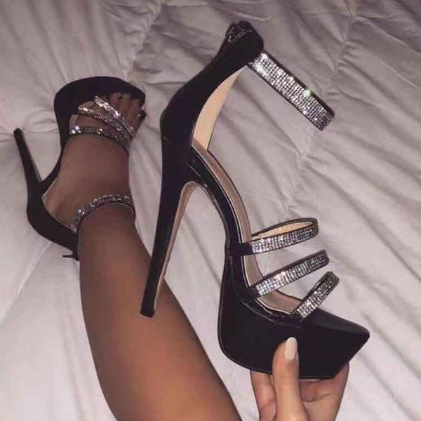 sandals s43 female crystal platform sandals will see zip high-fashion heel shoes peep toe slides mujer black hollow pumps lp71
sandals s43 female crystal platform sandals will see zip high-fashion heel shoes peep toe slides mujer black hollow pumps lp71