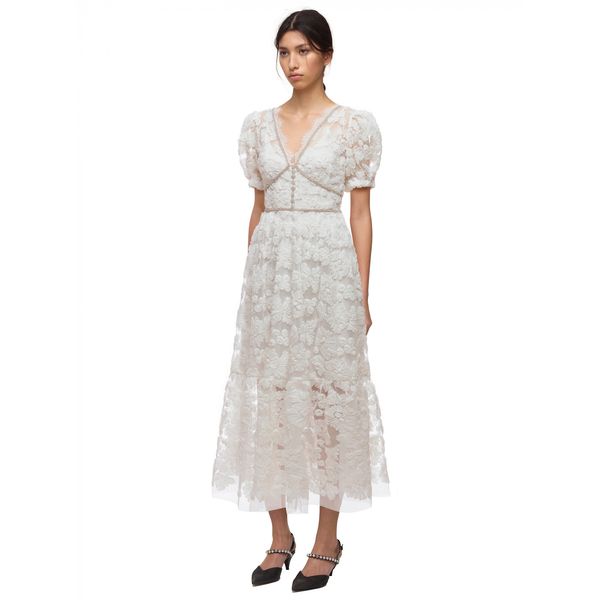 new arrival runway self-portrait womens puff short sleeve beading hollow out elegant mesh slim midi dress vestidosswimwear bath, Black;gray
new arrival runway self-portrait womens puff short sleeve beading hollow out elegant mesh slim midi dress vestidosswimwear bath, Black;gray